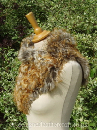 Curly Tigrado Shearling Wrap