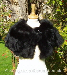 toscana shearling shrug