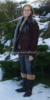 25 inch Toscana Shearling Jacket
