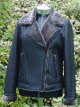 Black Brisa Merino Aviator Jacket
