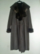 Chocolate Brown Merino Sheepskin Coat