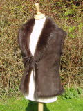 Chocolate Toscana Lambskin Gillet Sold