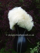 Gorgeous in Cream Mongolian Sheepskin