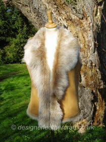 Honey Brisa Shearling Gilet 14-16 Bl24