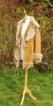 Honey Toscana Shearling Jacket 4