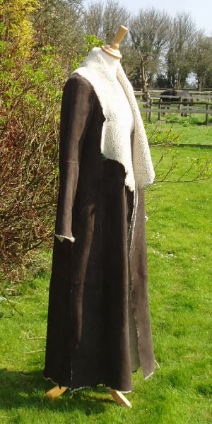 Long Slinkskin Coat