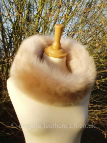 Marron Glace Toscana Shearling Snood
