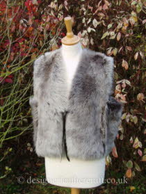 Russian Style Toscana Gilet in Brown Brisa Reversed