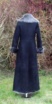 Toscana Shearling Coat Full Length and Fabulous