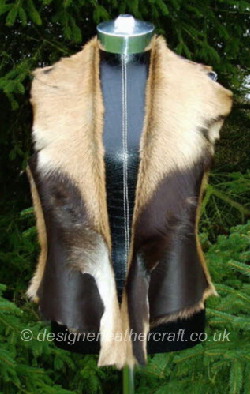 gorgeous goatskin gilet